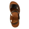 thumbnail image 5 of Sandalias Mujer NOMADAS Casual Estilo Playa Diario Comodidad negro 25, 5 of 5