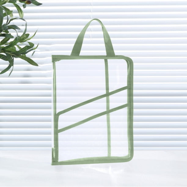 Carpeta acordeón A4 - Organizador de archivo de plástico multicapa con cierre de cremallera, gran capacidad para documentos y papeles, 9,45x13 pulgadas, azul/verde/rosa/marrón