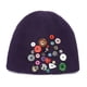 thumbnail image 1 of Gorro de punto con botones de colores, gorros de calavera con botones Y2K para mujer y hombre, gorros cálidos para exteriores e invierno, 1 of 6