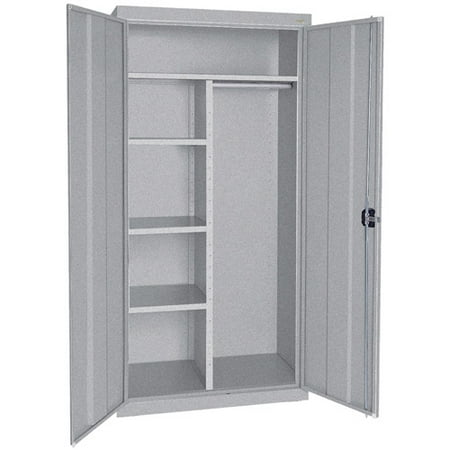 Elite Series Combination Cabinet with Adjustable Shelves, 36"W x 24"D x 78"H, Multi-Granite