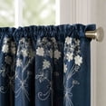 thumbnail image 5 of Embroidered Semi Curtains for Small Windows and Doors, Decorative Short Curtains for Bedroom Light Control, Rod Pocket Window Curtains for Kitchen and Bathroom, 5 of 9