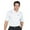 White/Black, variant on Monterey Club Men's Charter Single Stripe Jersey Golf Polo Shirt #1630