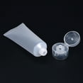 thumbnail image 4 of Unique Bargains 30ml Squeeze Tube, 1 Pack Empty Cosmetic Tubes Plastic with Flip Lid for Travel Household, Translucent Frosted, 4 of 5