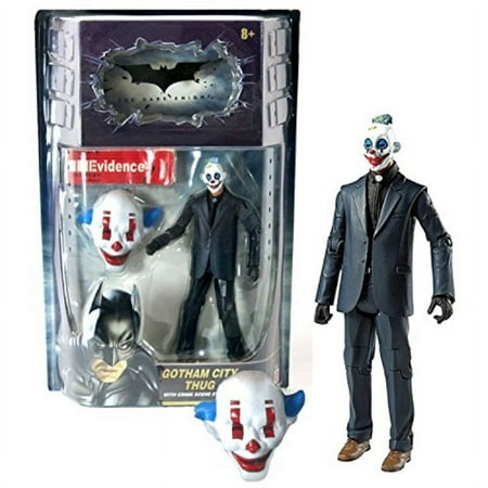 Mattel Year 2008 DC Comics Batman Movie Series "The Dark Knight" 6 Inch Tall Action Figure - GOTHAM CITY THUG with Crime Scene E
