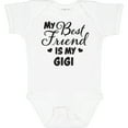 thumbnail image 3 of Inktastic My Best Friend is My Gigi with Hearts Boys or Girls Baby Bodysuit, 3 of 5