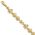 thumbnail image 5 of 14k Yellow Gold Sea Life Bracelet, 5 of 7