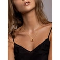 thumbnail image 3 of KeyStyle Birthstone Necklace for Women with Cubic Zirconia Love Knot Pendant Necklace 14K Gold Plated Mother's Day Birthday Gifts for Mom, 3 of 10
