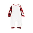 thumbnail image 4 of Elippeo Family Matching Pajamas Christmas Pjs Holiday Nightwear Sleepwear Sets Long Sleeve Pjs, 4 of 8