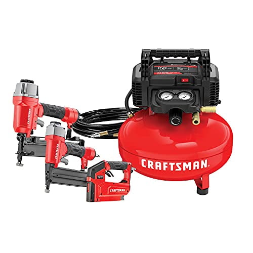CRAFTSMAN Compressor Combo Kit, 6 Gallon, Pancake, 3 Tool (CMEC3KIT) Walmart Inventory Checker