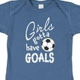 thumbnail image 4 of Inktastic Girls Gotta Have Goals- Soccer Girls Baby Bodysuit, 4 of 5