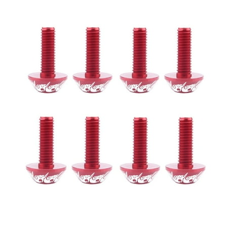 

8Pcs M6 x 18mm Bike Water Bottle Cages Bolts Bottle Holder Screws Bike V