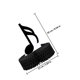 thumbnail image 2 of Moluckfu 8Ud Adornos Para En Negro Con Notas Musicales Y Base Panal Para Celebraciones, 2 of 8