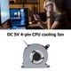 thumbnail image 3 of Ventilador Refrigeración CPU 4 Pines DC5V para Intel NUC8i5BEH Bean Canyon NUC8 I3/i5/i7, 3 of 6
