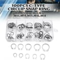 thumbnail image 4 of Highly Reliable 304 Stainless Steel External Circlip Retaining Ring Kit, 4 of 4