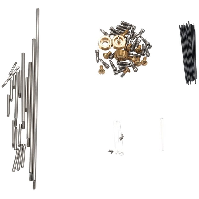 92 Pcs/Ensemble Pièces de Réparation pour Saxophone Alto Vis + Ressorts de Saxophone Kit Outil DIY Accessoires pour Instruments en Bois