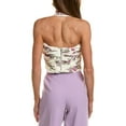 thumbnail image 2 of BCBGMAXAZRIA womens  Floral Top, 0, 2 of 3