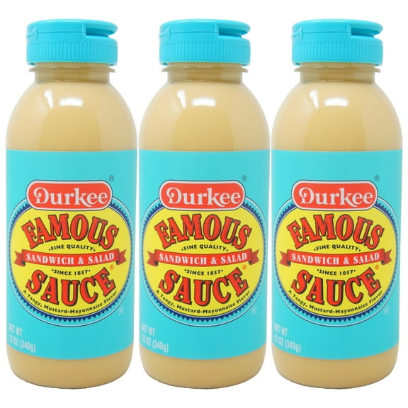Durkee Famous Sandwich & Salad Sauce - 12 OZ bottle (3 Pack)