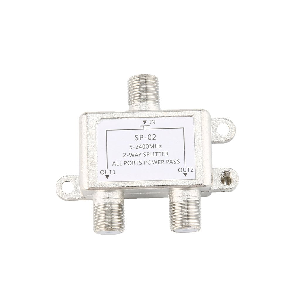 2Way Splitter 2050MHz FType 2.05Ghz 2 Way Coaxial Cable Splitter (RG6