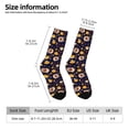 thumbnail image 2 of KLL Turkey And Autumn Print Cool Socks Men's Women's Crew Socks Funny Crazy Novelty Stockings, 2 of 6