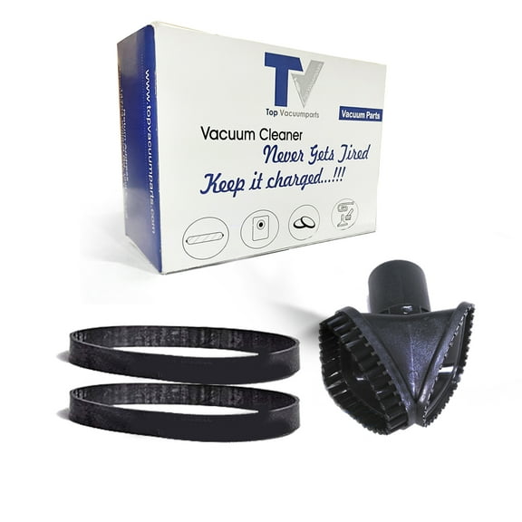 Bissell Vacuum Upright Combo Furniture Tool Dust Brush 2031059 With Free Upright 7, 9, 10, 12, 14 Vacuum Belt 32074 (1 Pack)