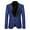 Dark Blue, variant on OGLCCG Men's Shiny Sequins Blazers Business Stylish Notched Lapel Slim Fit One Button Suit Jacket Glitter Tuxedo Coat for Wedding, Party, Prom