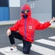 thumbnail image 2 of Primavera otoño niños chaqueta con gafas niños Casual Top Coat Sudadera con capucha gafas chaquetas adolescentes niño ropa prendas de vestir 5-135 Gao Jinjia LED, 2 of 2