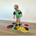 thumbnail image 3 of Kore Design™ Liquid Floor Tiles Assorted Color Disc (12”) - 1 Set (9pcs), 3 of 6