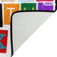 thumbnail image 4 of GZHJMY Alphabet Non Slip Area Rug for Living Dinning Room Bedroom Kitchen, 4' x 5'(48 x 63 Inches / 120 x 160 cm), Alphabet Nursery Rug Floor Carpet Yoga Mat, 4 of 6