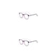 thumbnail image 3 of Qarigey Montura para gafas de lectura, montura para gafas, gafas ópticas antideslizantes, montura redonda, gafas para miopía antiluz Type3 NO3, 3 of 6
