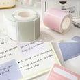 Xindewwl Sticky Notes Paper Roll Tape Pull Out Labels Stickers Boxes