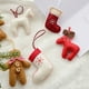 thumbnail image 5 of Árbol de Navidad Copo de nieve Regalo Decoración Colgante Fieltro de lana Pan de jengibre Accesorios hechos a mano DIY Decoración de Navidad Año Nuevo, 5 of 5