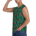 thumbnail image 3 of Fotbe Good Luck Ladybug Men's Camiseta sin Mangas Estampada para Hombres, Playera Casual para Gimnasio, Entrenamiento, Playa-3X-Large, 3 of 7