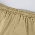 thumbnail image 6 of Zimjoy Men's Tapered Joggers Casual Stretch Quick Dry Athletic Pants Elastic Drawstring Active Pants for Workout, Running, Khaki 3XL, 6 of 6