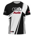 thumbnail image 3 of Conjuntos familiares a juego Camisetas de carreras Audi Ropa para hombres y mujeres Camisas de manga corta con cuello redondo Tops suaves y livianos de secado rápido, 3 of 4