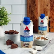 Atkins Creamy Chocolate Coconut Protein Shake, High Protein, Low Carb, 4 Count