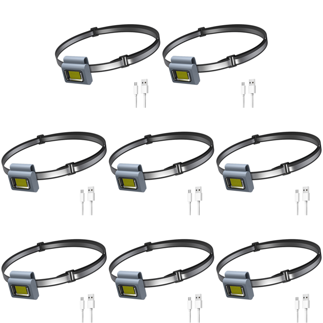 Faro de funcionamiento COB LED Luces de advertencia multifuncionales USB recargable para
