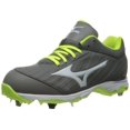 thumbnail image 1 of Mizuno Chaussures de Softball Avancées 9-Spike pour Femmes, Gris/blanc, 6 D US, 1 of 2