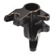 thumbnail image 4 of Soporte de enlace de eje delantero de latón para chasis Axial SCX10 Pro 1/10 RC Crawler AXI03028, negro y dorado, 4 of 14