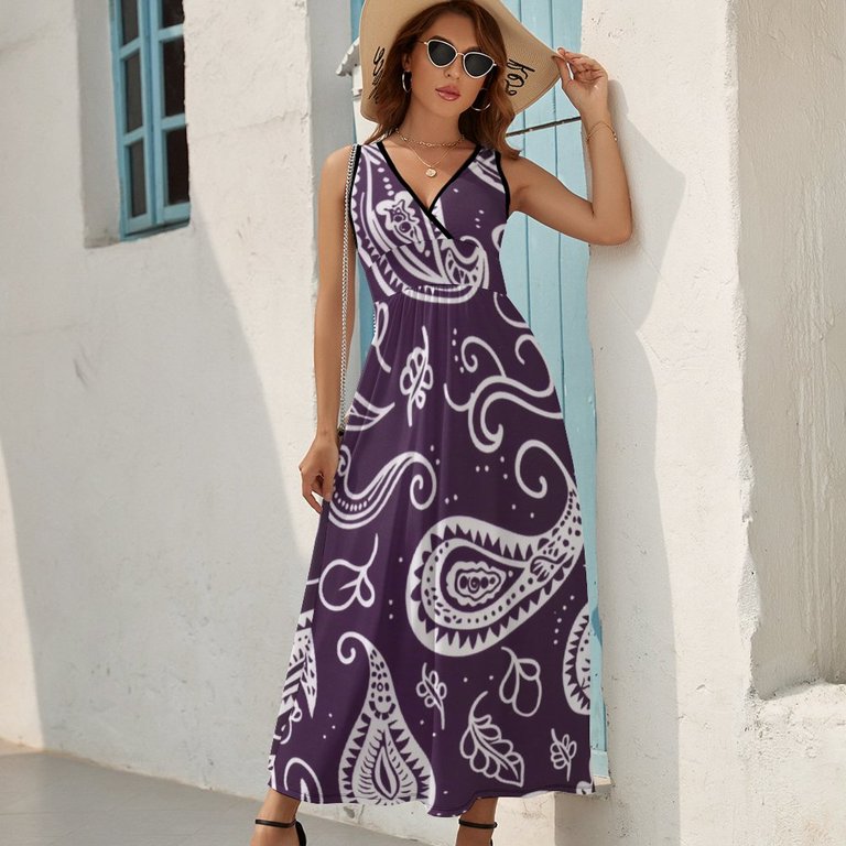 chinese dress ladies Paisley Midi Dress main image 0
