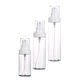 thumbnail image 5 of 3 botellas de plástico transparente con pulverizador, vacías, para plantas, rellenables, con atomizador, dispensador de viaje y tapa antipolvo (80 ml, 120 ml, 150 ml, 1 de cada tamaño)., 5 of 7