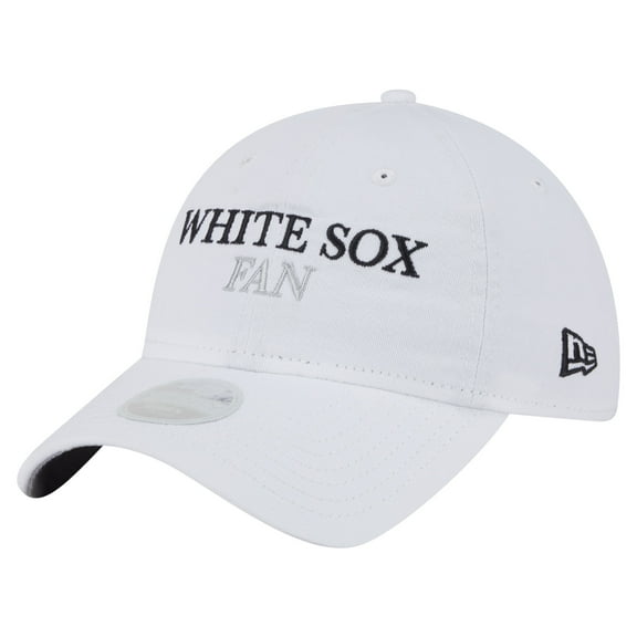 Women's New Era White Chicago White Sox Team Fan 9TWENTY Adjustable Hat