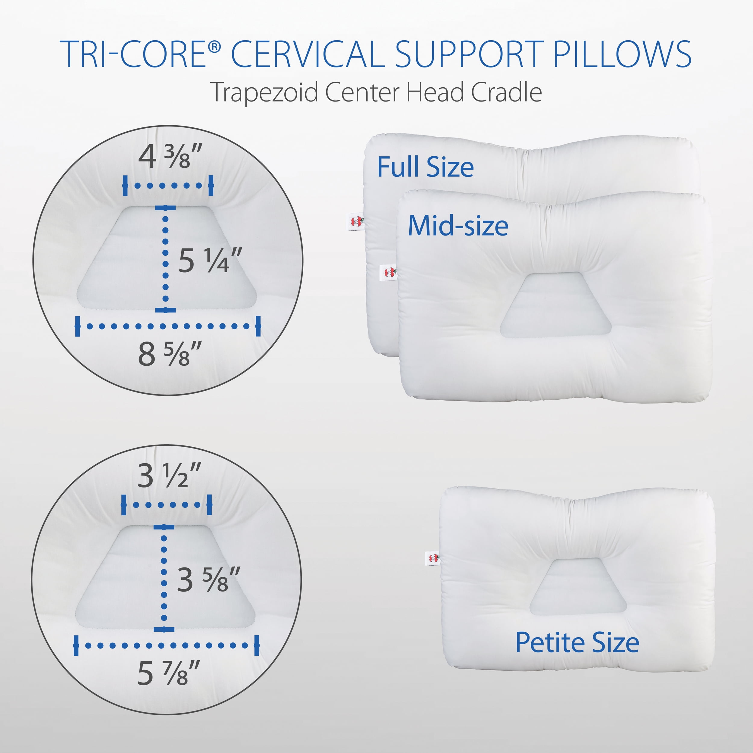 Core Products Mid-Core Cervical Pillow - Gentle