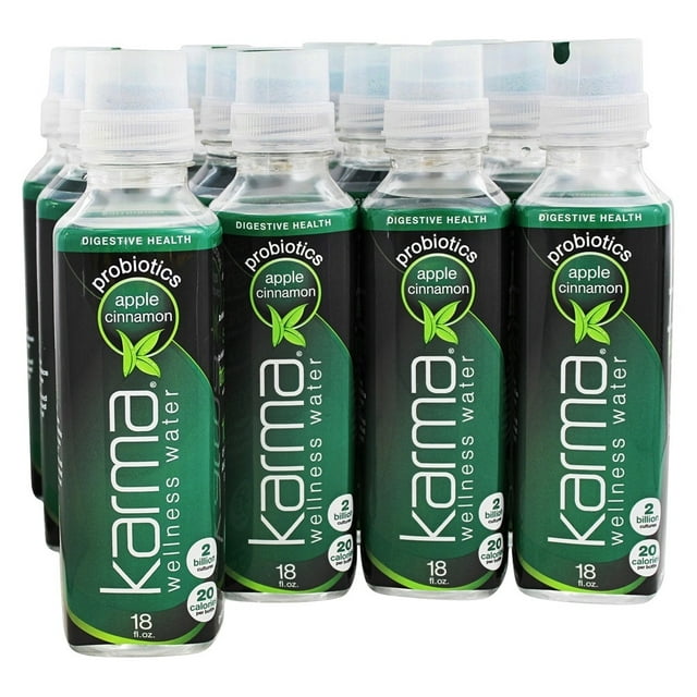 Karma Wellness Water Probiotics Apple Cinnamon 12 Bottle(s