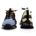 thumbnail image 3 of Multicolored Pattern Ravier Walking Shoes for Men Woman Lightweight Tennis Fashion Elastic Sports Shoes Cushion Basketball Shoes, 3 of 7
