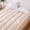 Beige, variant on Sonive Quilted Mattress Pad Queen, Thick Fluffy Soft Breathable Durable Cover Deep Pocket, White