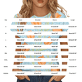 thumbnail image 3 of MEICHEN Women's Fashionable Casual Comfort Printed Short Sleeve Top Loose Summer T Shirts for Women, 3 of 4