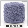 thumbnail image 1 of Nvzi Hilo de lana de coral gris oscuro - 1 rollo de 100 g, hilo de lana para proyectos de tejido de mantas, fundas de almohada y camas para mascotas., 1 of 5