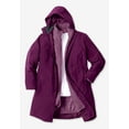 thumbnail image 6 of Woman Within Plus Size 3-In-1 Hooded Taslon Jacket, 6 of 6