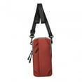 thumbnail image 4 of Phone Armband Bag Gym Armbands Bag PU Leather Cellphone Holder Wrist Pouch Sports Arm Bag for Running Exercise Walking Hiking Red, 4 of 8