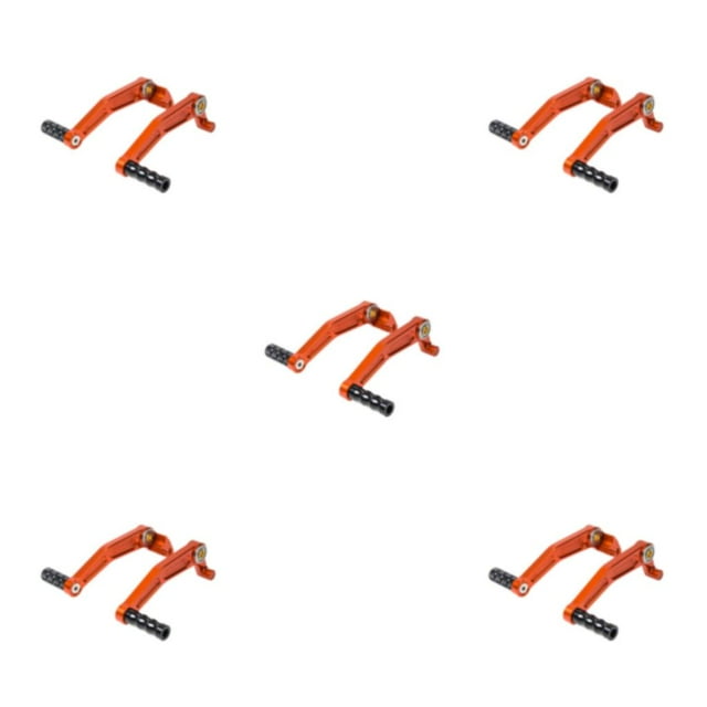 relayinert 2pieces KTMs Performance de la Commande du Pied avec Levier de Vitesse CNC et Molette de Frein Pedal Toe Atteint Anti 5Set